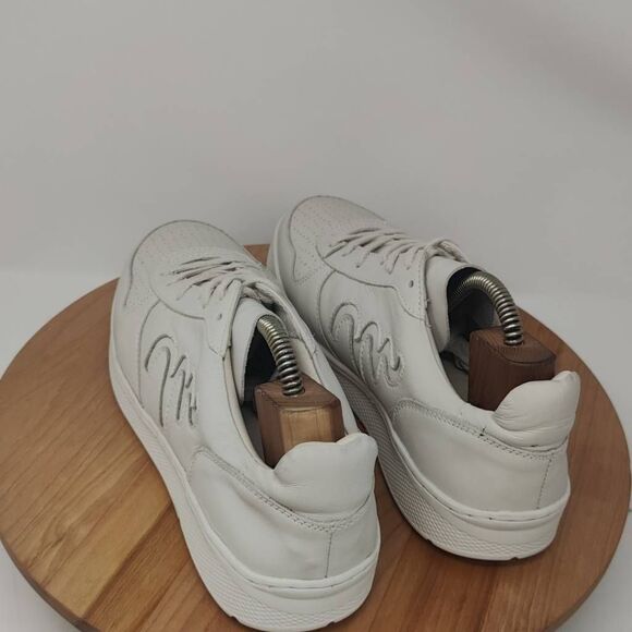 Sandro Moscolini Sneakers Mens Size 9 Movers Marlin Off White Leather Lace Up - Picture 12 of 12